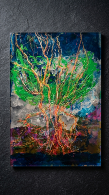A solo exhibition featuring my recent abstract works. Some of the paintings are available for sale on my online shop.